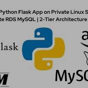Deploy Python Flask App On Private Linux Server With Private RDS MySQL 2 Tier Architecture On AWS