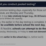 Pooled Testing Implementation Strategies February 10 2021