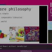 Rakhim Davletkaliyev ClojureScript And React Without JavaScript Lambda Days 2019