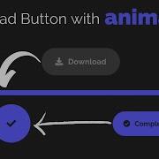 How To Create Download Button Micro Interaction With Animation Using HTML And CSS