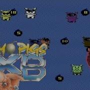 Psycho Pigs UXB C64 BLOWING UP PIGS FUN