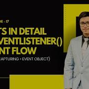 EP 17 JavaScript Events AddEventListener Event Object Event Flow Explained In Hindi Urdu