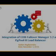 Integrating EDB Failover Manager And PgPool Load Balancer