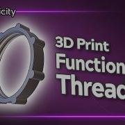 How To Design 3D Printable Threads In Plasticity
