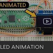 Raspberry Pi Pico Animations On OLED Displays Using CircuitPython