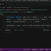 Temporary Files And Directories In Python