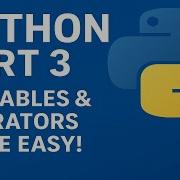 Python Tutorial Part 3 Variables Comments Arithmetic Operators Data Types String Int Float