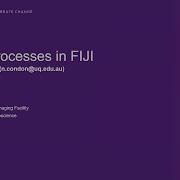 Basic Processes In FIJI Workshop