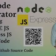 QR Code Generator Using Node JS QR Code Generator Project In Node JS QR Code Generator GitHub