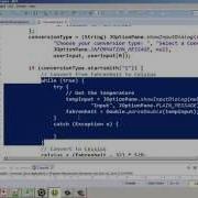 Basic Java Temperature Converter Part 6