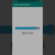How To Create Custom Seekbar In Android Studio CustomSeekbar Android Coding
