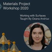 2020 MP Workshop Working With Surfaces