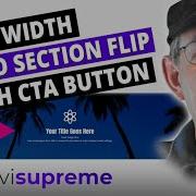 Divi Theme Full Width Hero Section Flip With CTA Button
