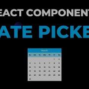 Building Your First React Date Picker