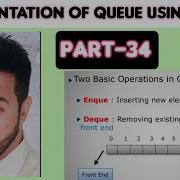 Data Structures Using C Language Part 34 Implementation Of Queue Using Array Program