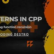 How To Make Patterns Using Recursion Patterns In Cpp Using Function Recursion