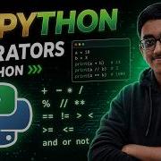 Python Tutorial 4 Operators In Python Arithmetic Comparison Logical Beginner To Pro