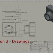 SolidWorks Tutorial Lesson 3 Drawings
