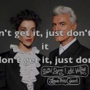 David Byrne St Vincent Weekend In The Dust Lyrics