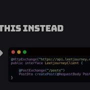 Spring Boot 4 НОВЫЙ способ вызова REST API объяснение HTTP интерфейса клиента