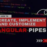 Angular Pipes Custom Pipes Angular 14
