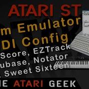 Atari ST Steem Emulator Connecting Using A MIDI Device In 2023