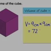 Volume Of A Cube