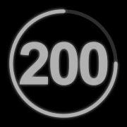 200 Second Countdown Timer With Clock Ticking Sound Finish Alarm Beep Timer Clock Countdown