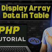 Php Tutorial In Hindi 47 Display Array Data In Table