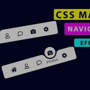 How To Create Magic Navigation Menu Indicator Using Html CSS JavaScript Curve Outside Effects
