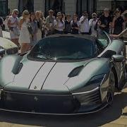CHRISTIJAN ALBERS With His NEW FERRARI DAYTONA SP3 Arriving At Casino De Monaco