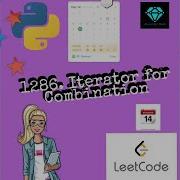 1286 Iterator For Combination LeetCode Solution In Python 14November Daily Challenge Python Code