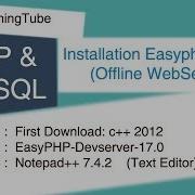 How To Inatall Easyphp Server How To Install Offline WebServer