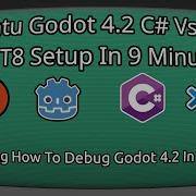 Setup Godot 4 2 C In Ubuntu Linux With Visual Studio Code NET 8 2024 Debugging Debug