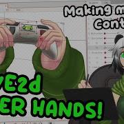 Making Myself Some Live2d Gamer Hand Assets