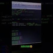 Vaccines In C IDE Dev C Cppprogramming Codingtime Codinglife