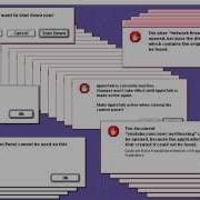 HD Crazy Mac Error 3 Mac OS 9 With Video