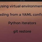7 Rewriting Mapperdata Py To Read A YAML Config File And Build Nested Dictionaries