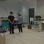 Conduct Assessment Mini Best Test Dynamic Gait Walk With Pivot Turns