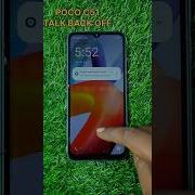How To Off TalkBack From POCO C51 POCO C51 Mobile Me Double Tab Screen Bandh Kaise Kare Shorts