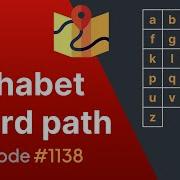 Alphabet Board Path Problem LeetCode 1138 Inside Code