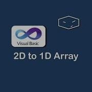 2d To 1d Array In Vb Net