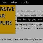 Responsive Navbar With Pure CSS And HTML Made With Only HTML And CSS Toggle Navbar On Click