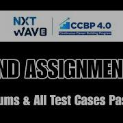 GRAND ASSIGNMENT 1 PYTHON NXTWAVE CCBP Code Solutions By GYM CODER PYTHON GA SERIES