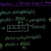 ML 13 8 Conditional Independence In Graphical Models Basic Examples Part 1 2RQQTEy1ugs Mkv