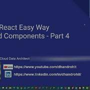 Learn React Easy Way Nested Components With Props Part 4