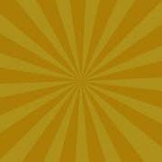 Animated Comic Spiral Sun Ray Yellow Background Loop HD
