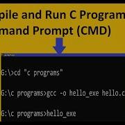 Compile And Run C Program Using Command Prompt CMD GCC Compiler Omi S Programming World