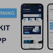 Flutter UI E Learning UI App Home Course Explore Account Page Speed Code