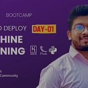 Deployment Machine Learning FREE BOOTCAMP DAY 01